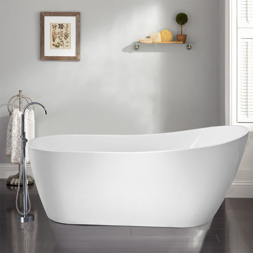 Vanity Art Amara Acrylic Freestanding Soaking Bathtub & Reviews Wayfair